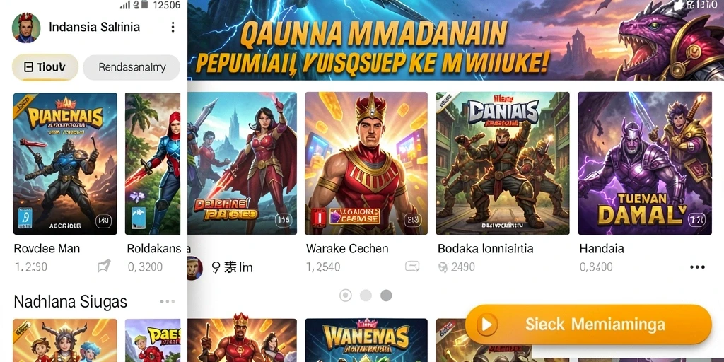 Tampilan antarmuka yang ramah pengguna dan mudah dinavigasi.