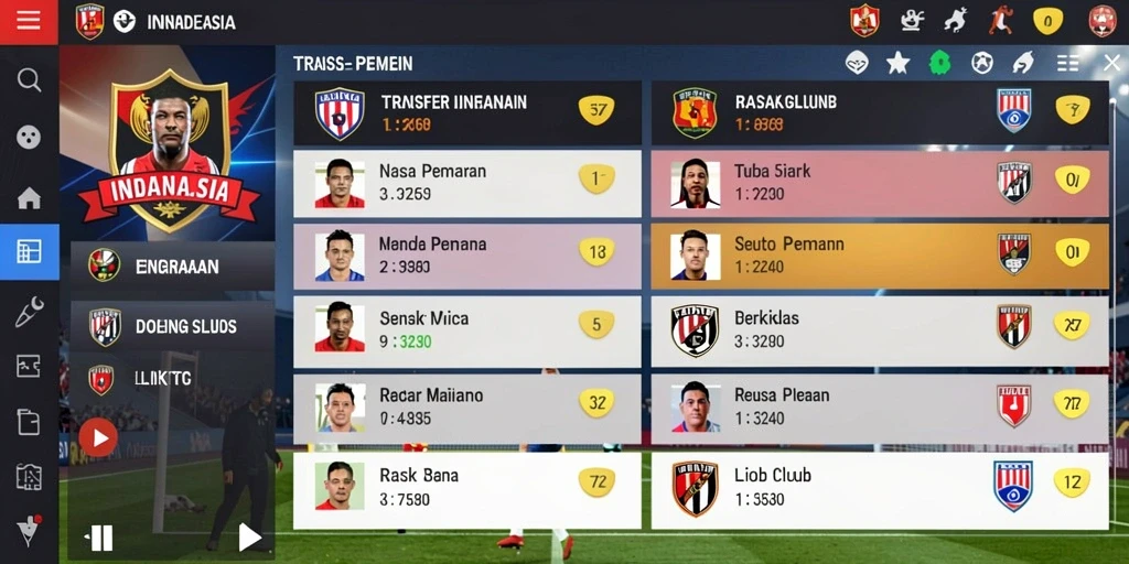 Tampilan antarmuka pengguna yang menarik dan intuitif.