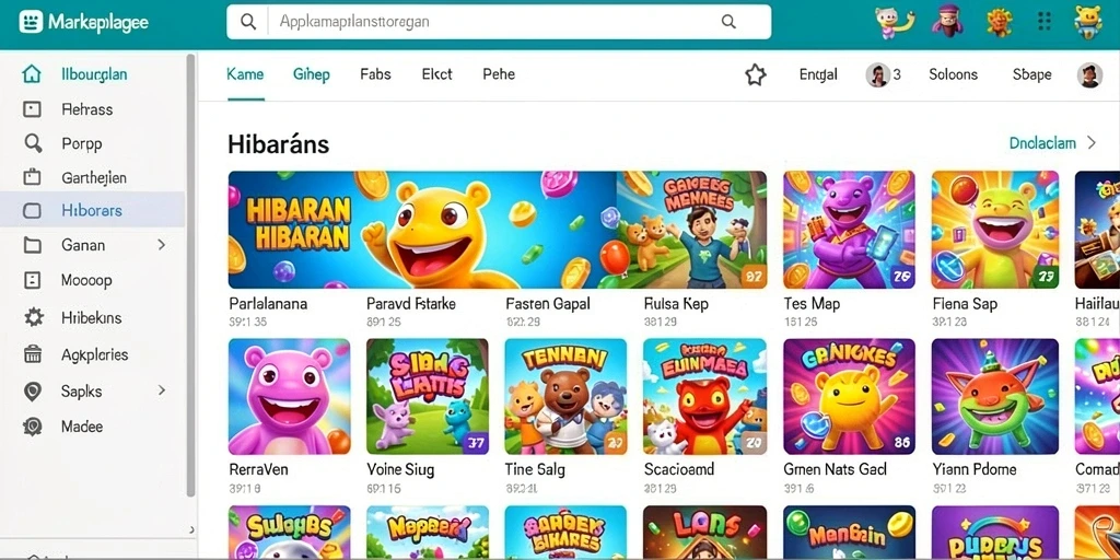 Screenshot menampilkan tampilan antarmuka permainan yang menarik.