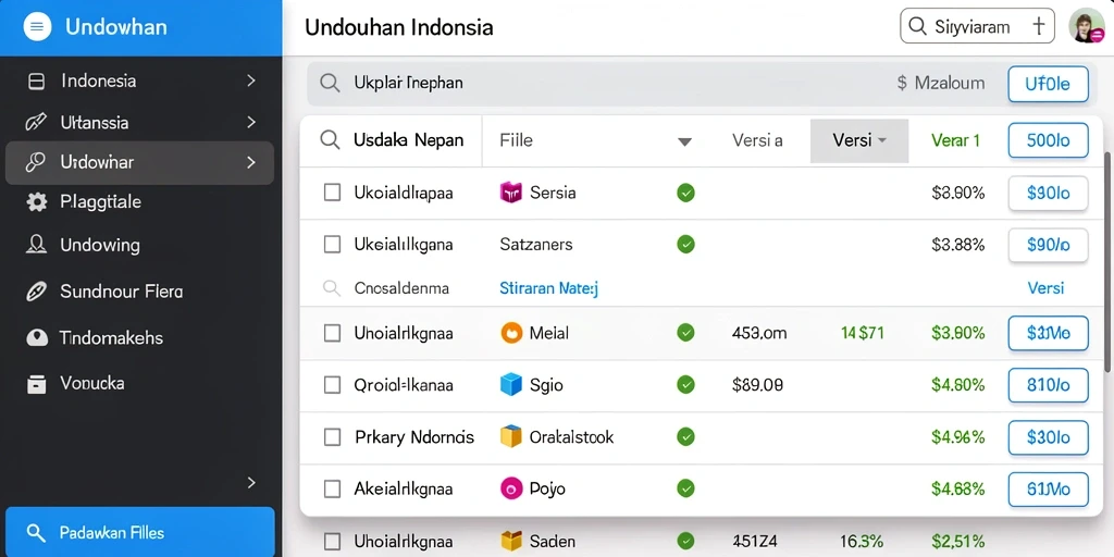 Tampilan antarmuka yang menarik dan mudah digunakan.