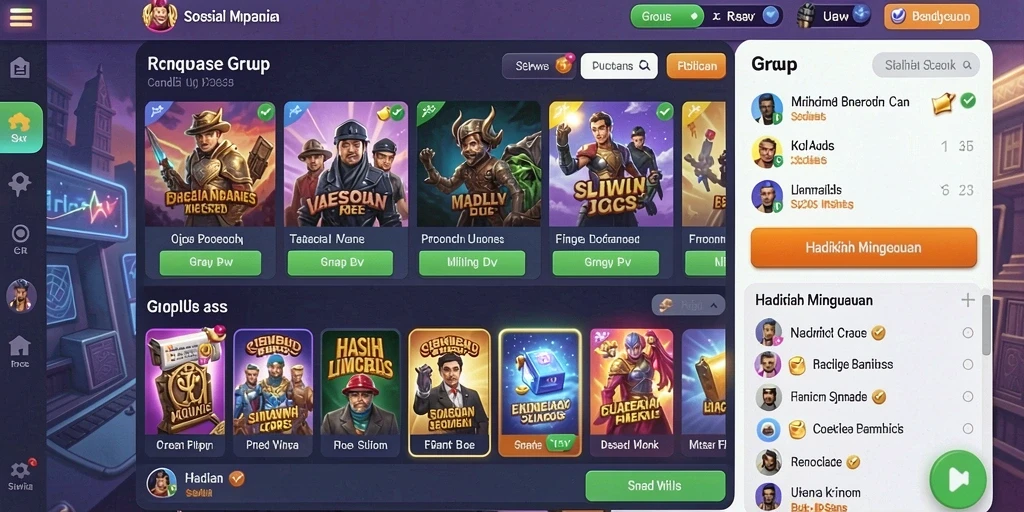 Tampilan awal yang menarik dari aplikasi ID777.