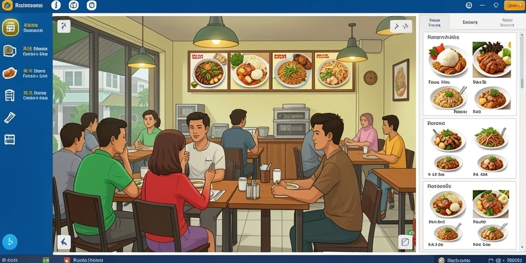 Tampilan antarmuka yang menarik dan mudah dinavigasi.