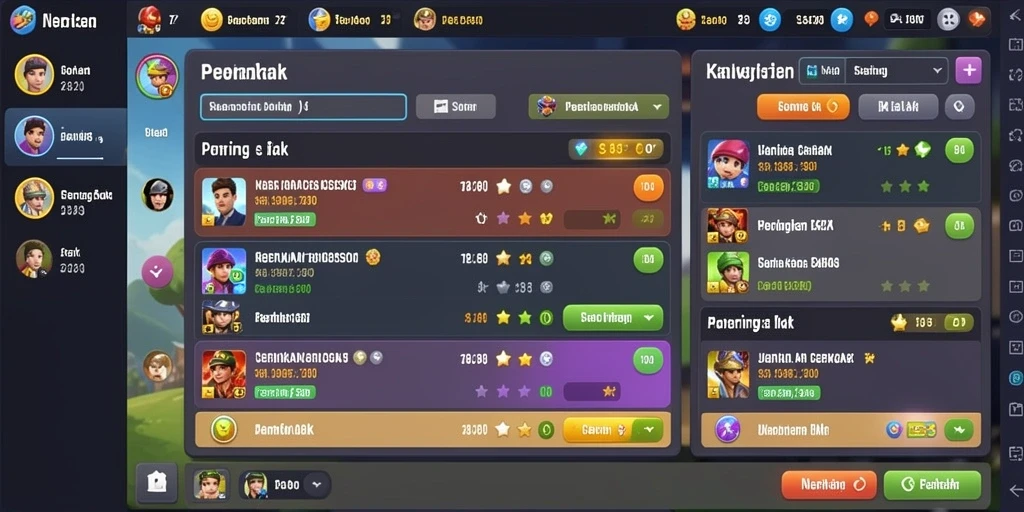 Tampilan antarmuka yang user-friendly dan modern.