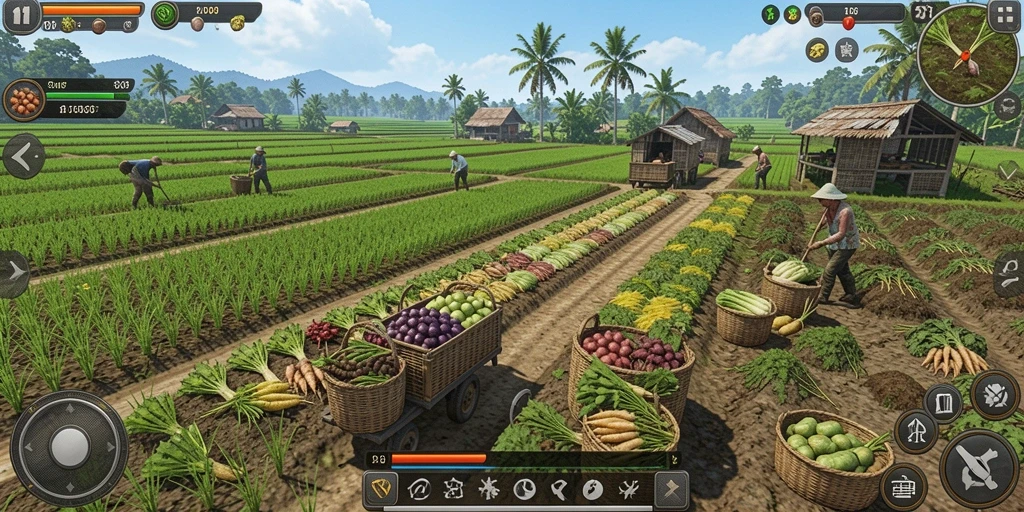 Tampilan menu utama yang menarik dan mudah dinavigasi.
