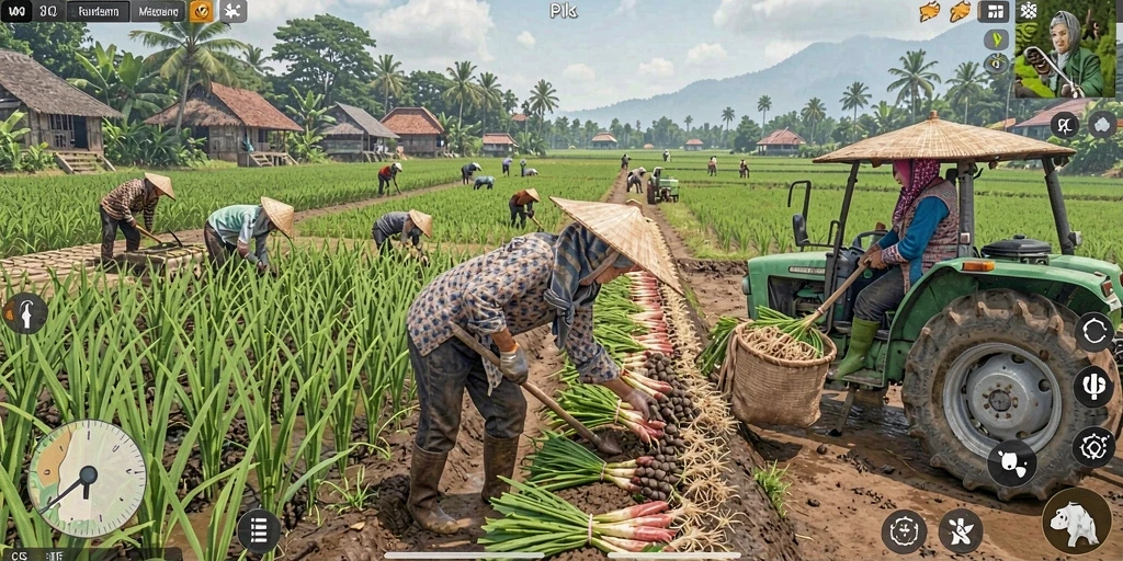 Tampilan antarmuka aplikasi yang menarik dan mudah dipahami.