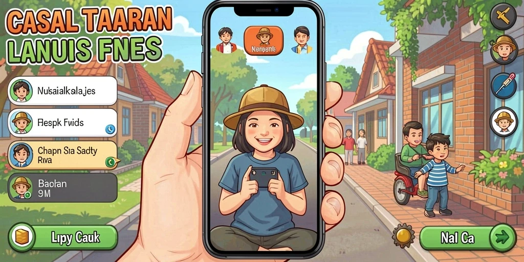 Halaman utama aplikasi yang informatif dan user-friendly.
