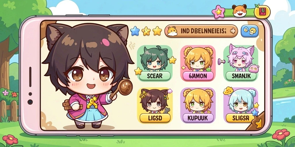 Screenshot menampilkan tampilan utama dari game POLOTOTO.