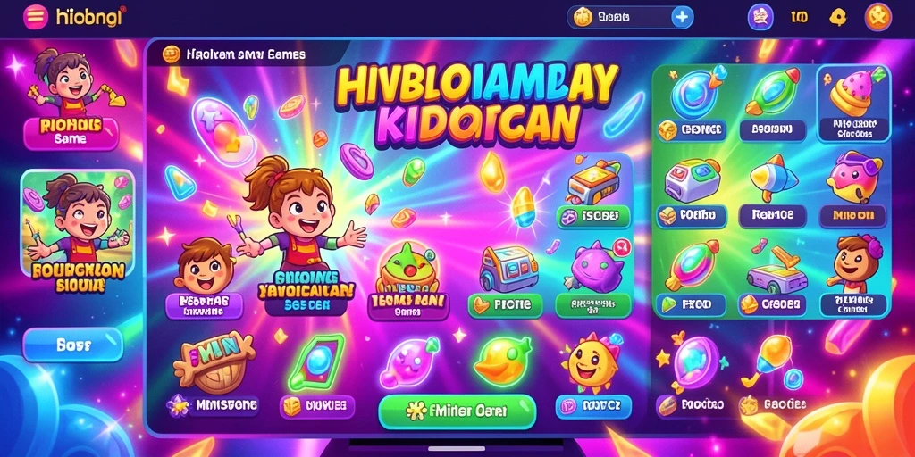 Tampilan menu utama yang ramah pengguna.