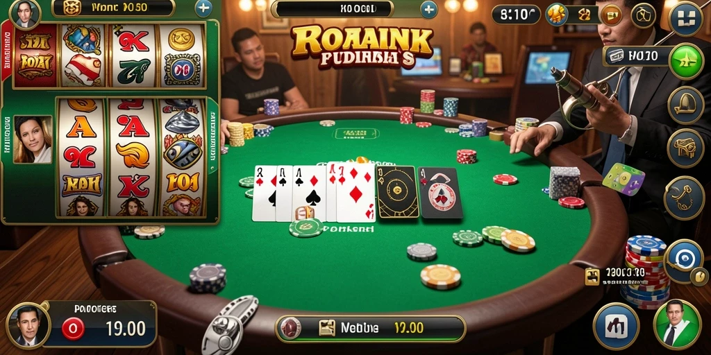 Tampilan antarmuka game yang menarik dan user-friendly.