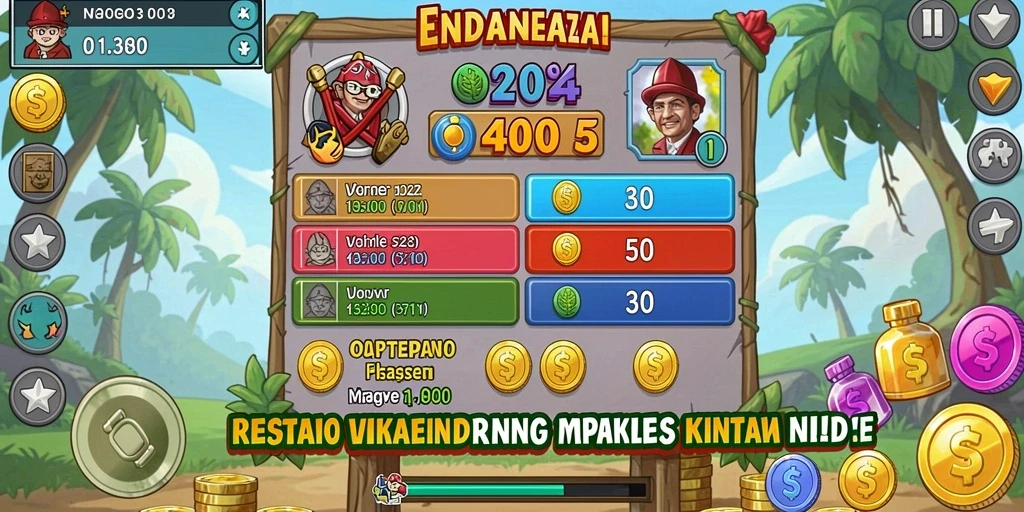 Tampilan menu utama ZONA66 yang menarik.